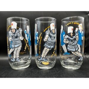 Burger King Collectible Glasses Set of‎ 3 Vintage 1979 16 oz. Sir Shake A Lot